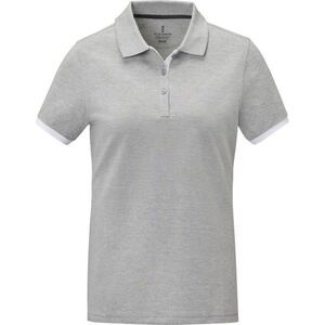 Elevate Womens/Ladies Morgan Short-Sleeved Polo Shirt / Heather Grey